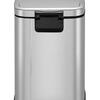 Papelera con Pedal 6L Acero Inoxidable EKO Stella